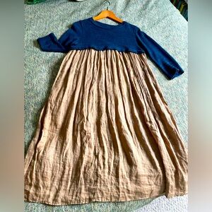 Stylish floaty Japanese dress from 45R.